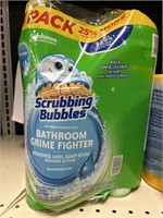 Scubbing Bubbles bathroom cleaner 4 cans