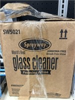 Sprayway glass cleaner 9 cans