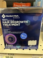 MM hair regrowth treatment 6 mth