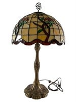 Tiffany Style Slag Glass Lamp