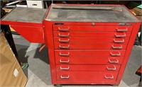 Mac Tool Box on Wheels No Content With Side Shelf