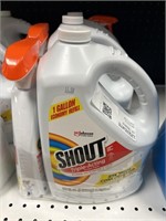 Shout 1 gal + spray bottle