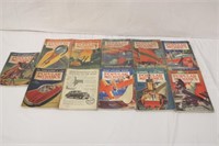 11 Issues of 1940 Popular Mechanics Magazines