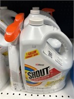 Shout 1 gal + spray bottle