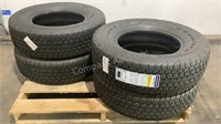 (4) Goodyear 245/75R17 Tires Wrangler All-Terrain