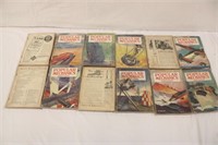 12 Issues of 1929 Popular Science Magazines, As Is