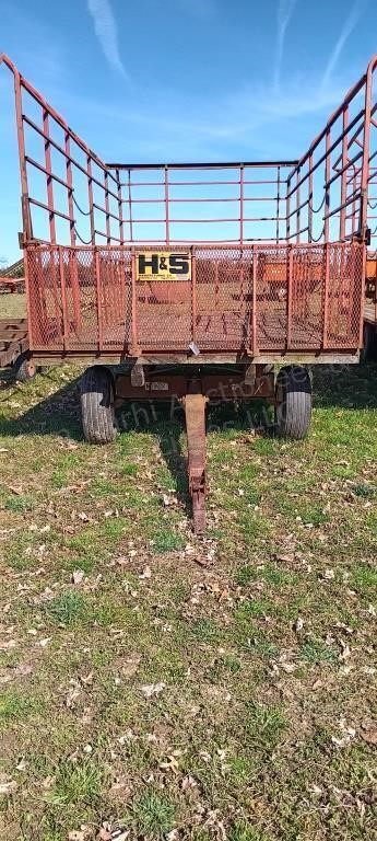 H & S steel Thrower Wagon on Kory 6072 10 Ton gear