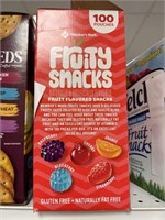 MM fruity snacks 100ct