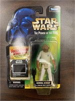 Star Wars unsigned Admiral Ackbar action figure