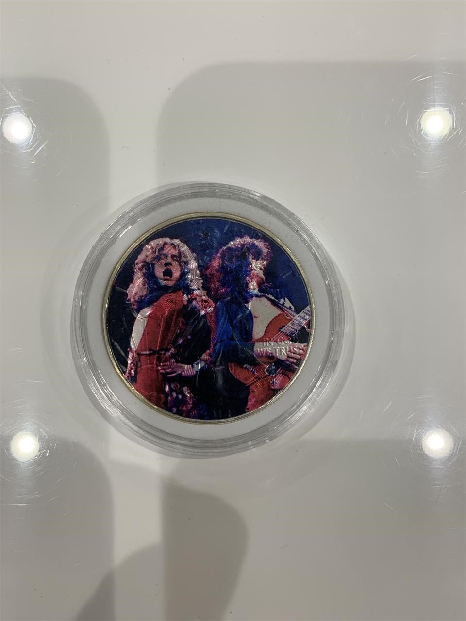 Led Zeppelin silver dollar
