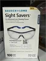 Sight Savers cleaning tissues 100ct