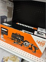 Worx 20V 6 pc combo kit