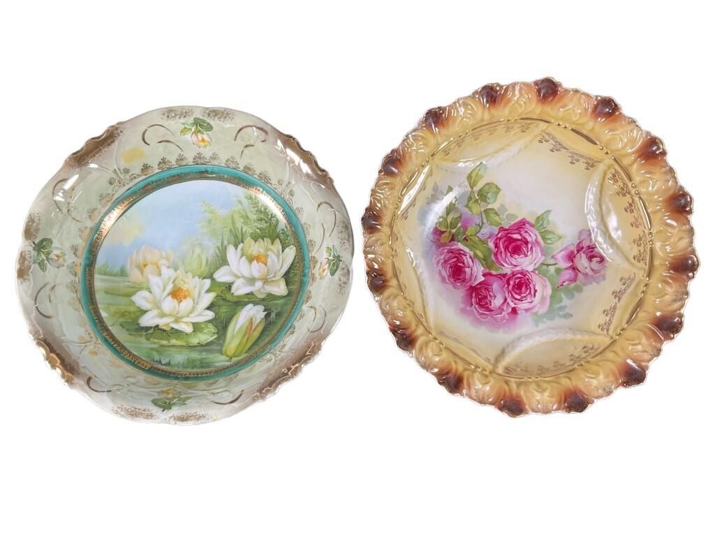 2 Victorian Porcelain Bowls