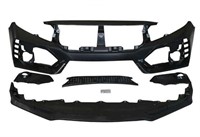 TR Style Unpainted Front Bumper 2016+ Honda Civic