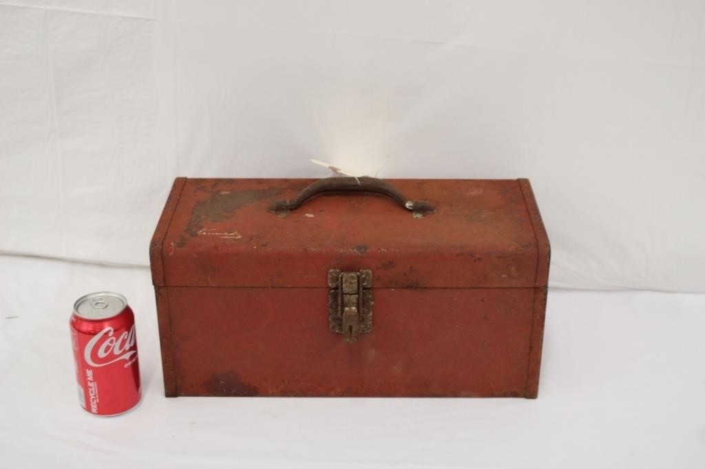 Vintage Rusty  & Crusty Tool Box