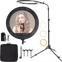 25 75W Ring Light with Stand  Bi-LED