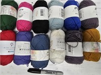 12x Super Fine 100% Cotton Yarn