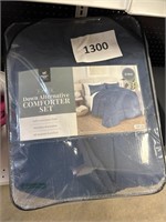 MM 3 pc down alternative comforter set K