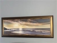 Framed Ocean Scene