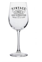 Vintage 1932 Stemmed Wine Glass