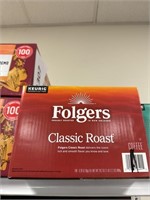 Folgers classic roast 100 K cups