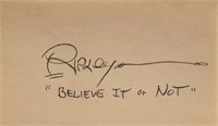 Robert Ripley signature slip