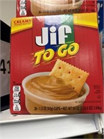 Jif to go PB 36 ct