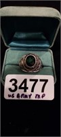 US ARMY MILITARY POLICE RING, SIZE 8
