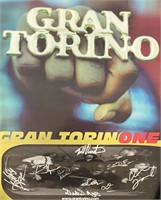 Gran Torino signed poster