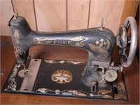Free Sewing Machine Co. and Cabinet