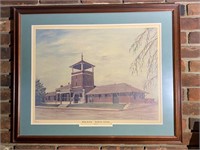 Framed Union Station, Henderson, KY by T. Grossman