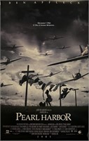 Pearl Harbor 2001 original double-sided movie post