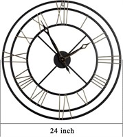 24 Inches Large Wall Clock, Oversized Centurian