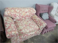 OVERSIZED ROSE COLORED WINGBACK