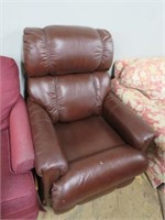 PLEATHER RECLINER