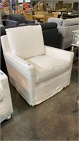 (M) BRYNN FEATHER FILLED SWIVEL CHAIR