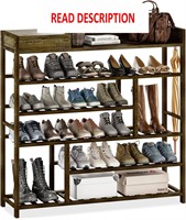 Bamworld Shoe Rack  Bamboo  Dark Brown**