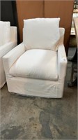 (M) BRYNN FEATHER FILLED SWIVEL CHAIR