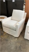 (M) BRYNN FEATHER FILLED SWIVEL CHAIR