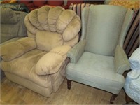 OVERSIZED CLOTH RECLINERS & WINGBACK CHAIRS