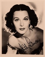 Hedy Lamarr signed promo photo