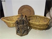 Baskets & Birdcage