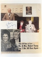 Marcus Welby MD Robert Young signed photo album pa