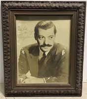 AUTOGRAPHED PHOTO PROF