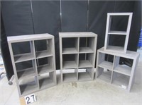3 Composition Cubby Shelves