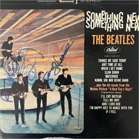 The Beatles Something New signed album