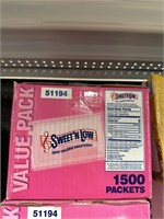 Sweet N Low 1500 packets