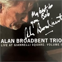 Alan Broadbent Live At Giannelli Square signed CD