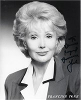Francine York signed photo