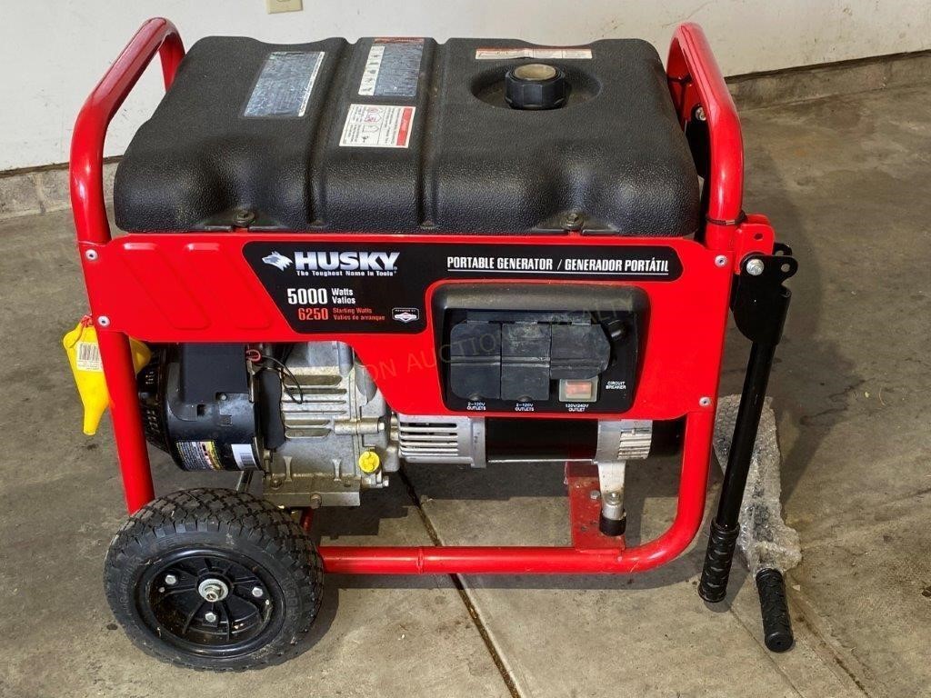 Husky 5000 Watt Generator